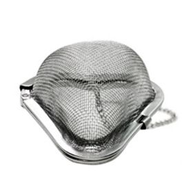 Stainless Steel Cooking Spices Infuser Fine Mesh Loose Tea Herbal Strainer Extended Chain Kitchen Seasoning Balls Outdoor Home Kitchen Accessorie (Style: Heart)